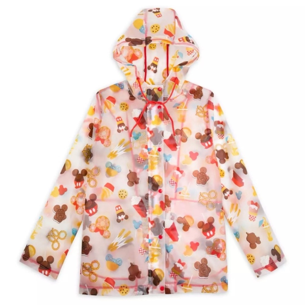 Disney Parks RARE Mickey Mouse Snack Treats Rain Coat